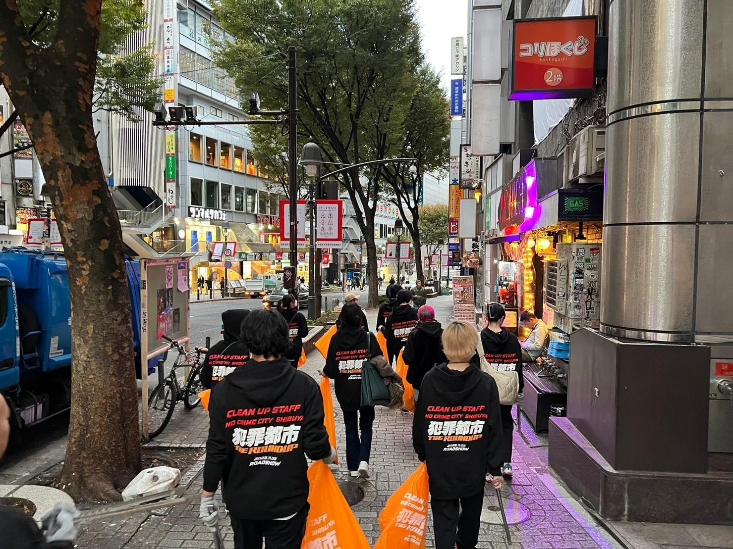 11月1日「渋谷が一番綺麗になる日」今年も観光大使を筆頭に街清掃