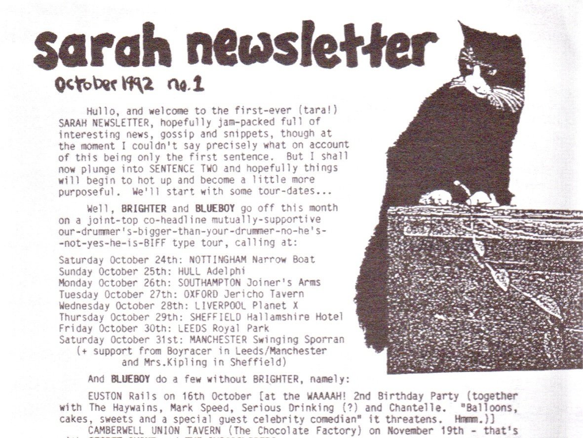 Sarah Recordsについて vol.5 言葉にできない好きな気持ち by 長井雅子