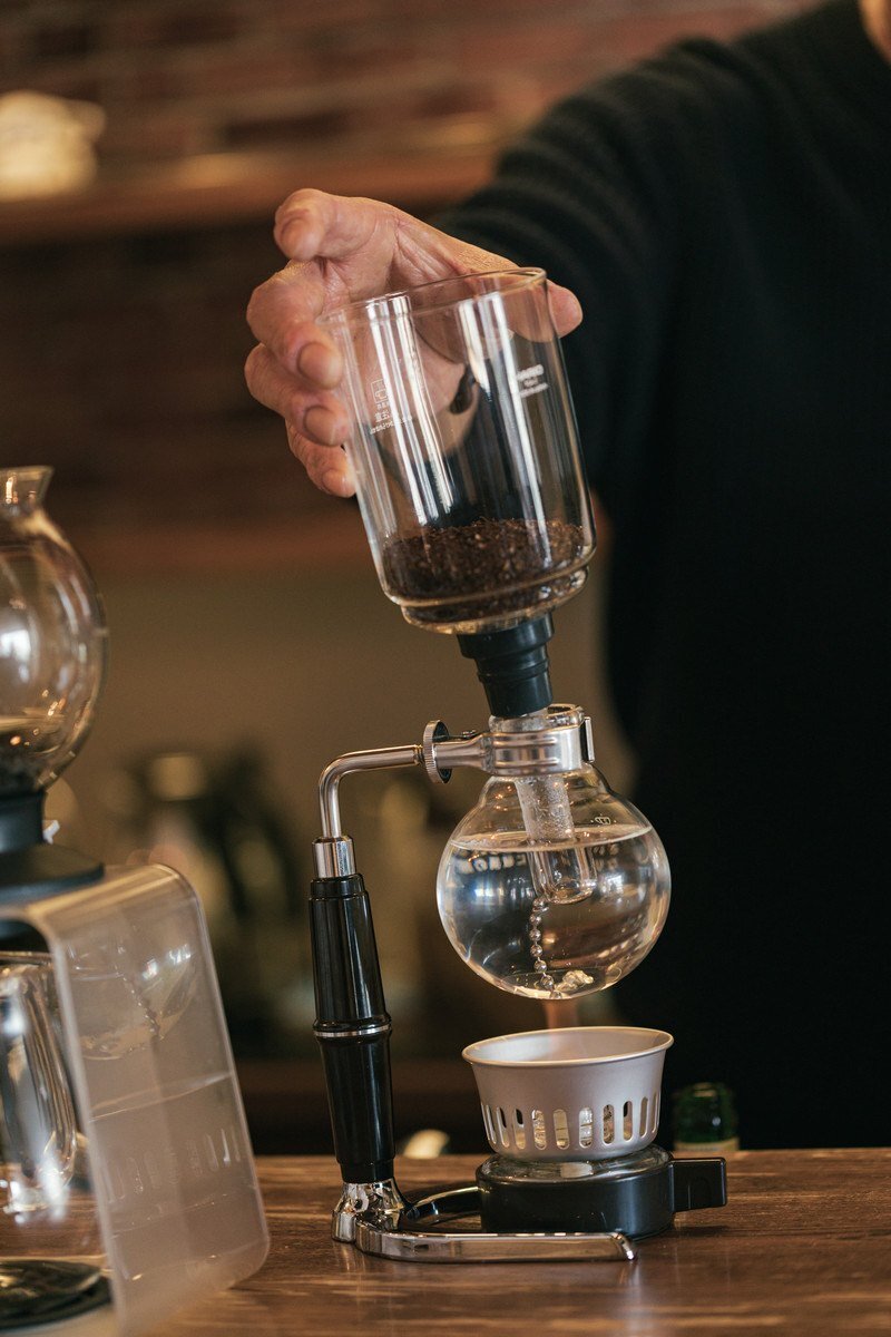 おいしいサイフォン式コーヒーの淹れ方｜三猿と宇宙人