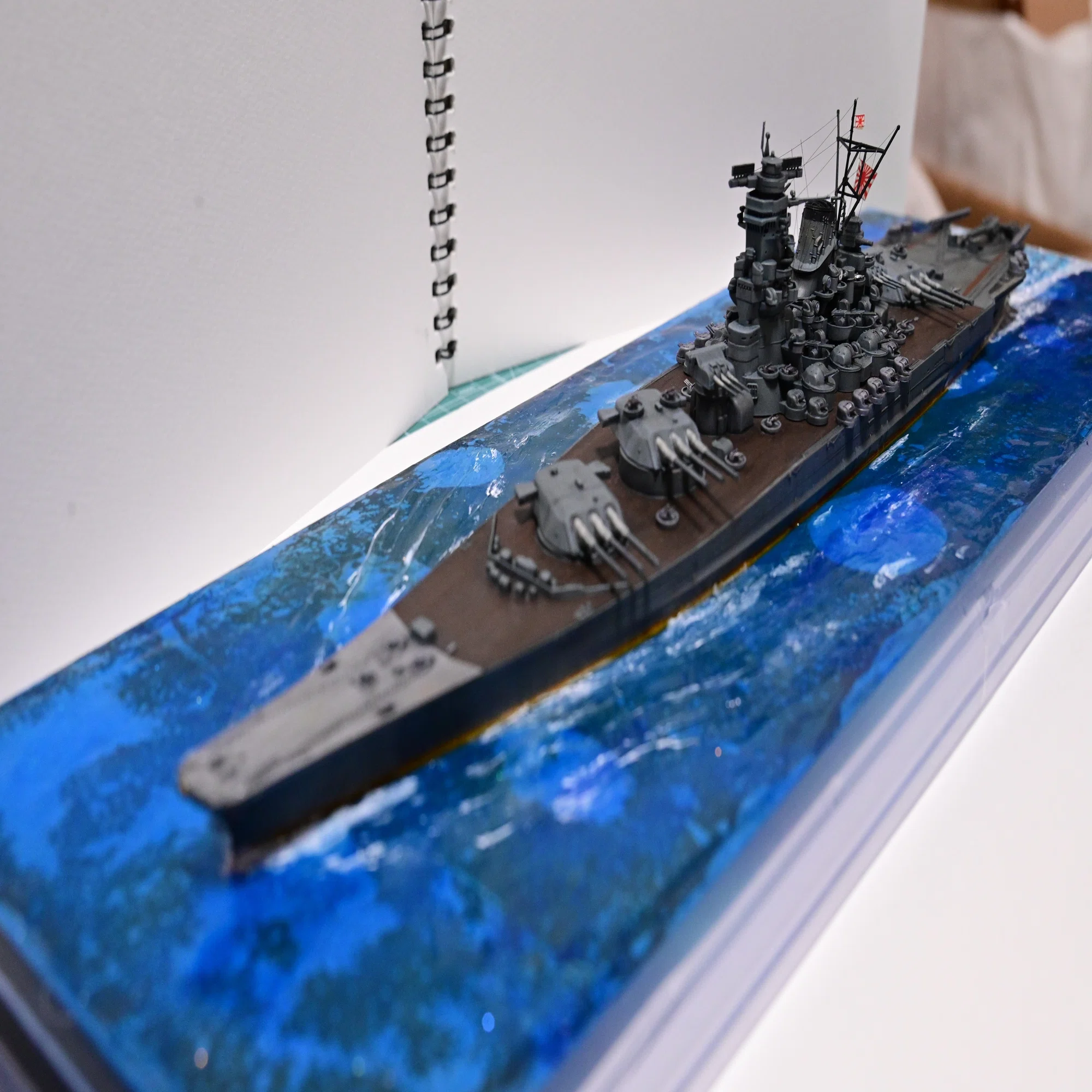 プラモデル制作記 タミヤ 1 700 戦艦 大和 その8 完成 海好きペンギン