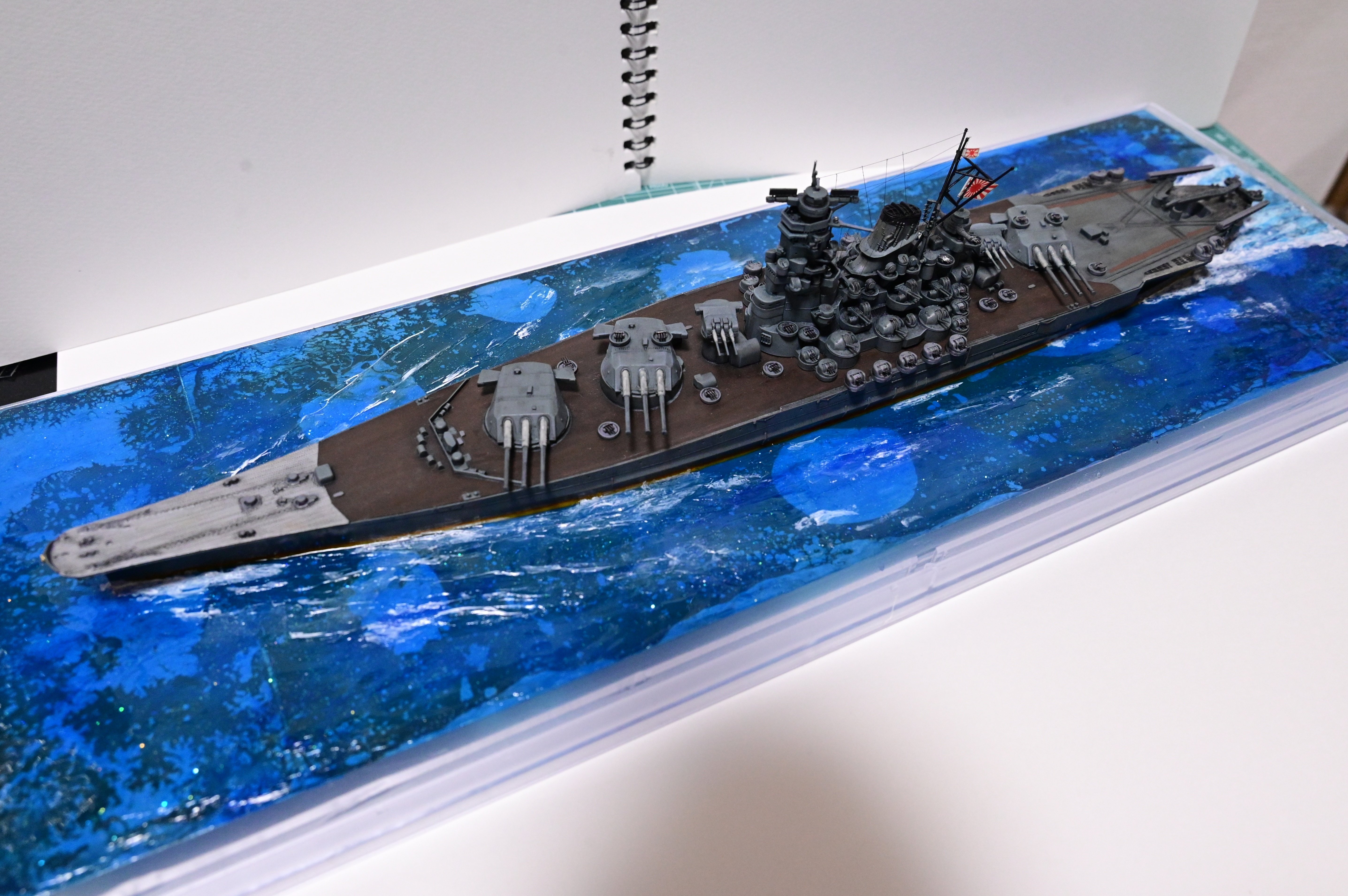 プラモデル制作記】タミヤ 1/700 戦艦「大和」 その8（完成