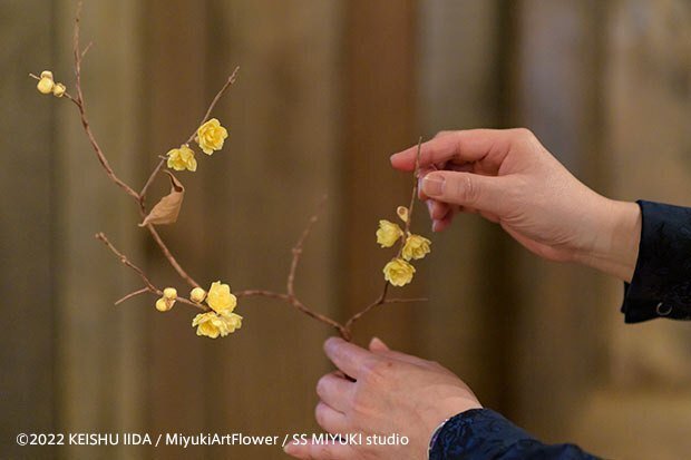 誰もが「本物だと思った」と驚く、布花の極地：深雪アートフラワー