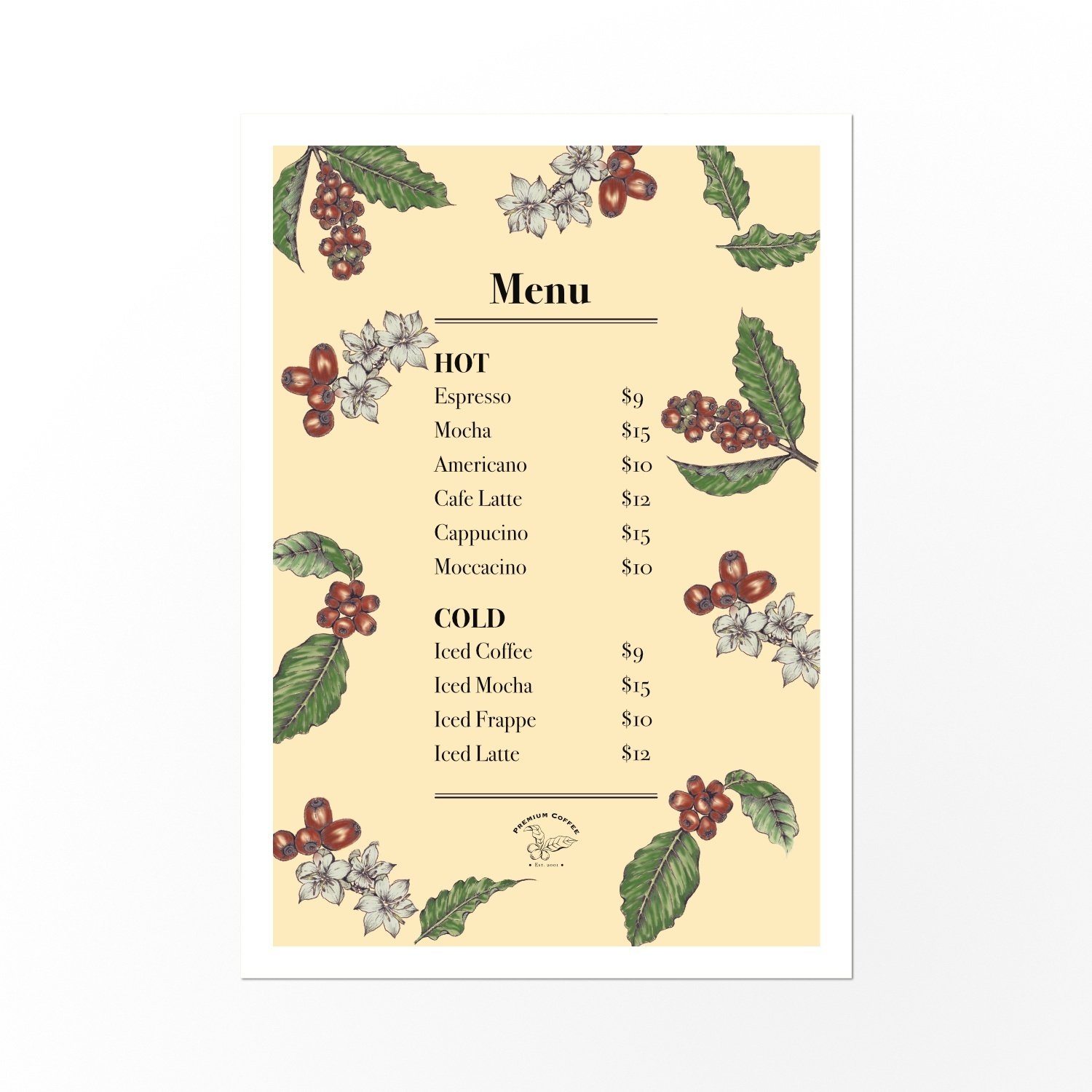 コーヒー豆のパッケージデザイン Kaori A Note コーヒー豆のパッケージデザイン Kaori A Note