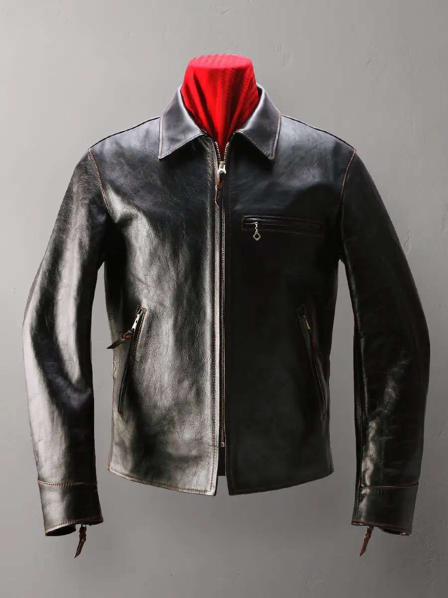 ストックバーグ製ホースハイドジャケット解禁♪｜THE FLAT HEAD