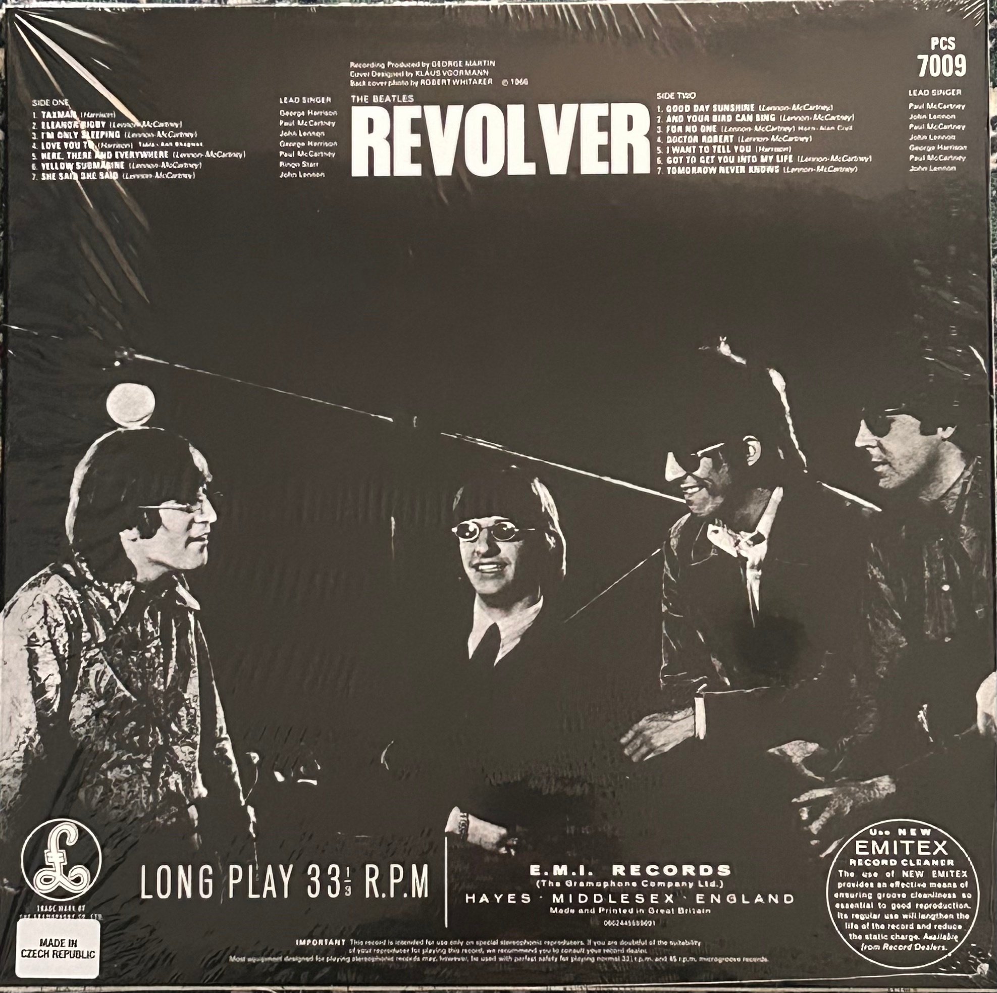 ビートルズ/REVOLVER/New Zealand盤 REVOLVER (180G LP / EU EMI盤)/BEATLES/ビートルズ/「ROCK NEW