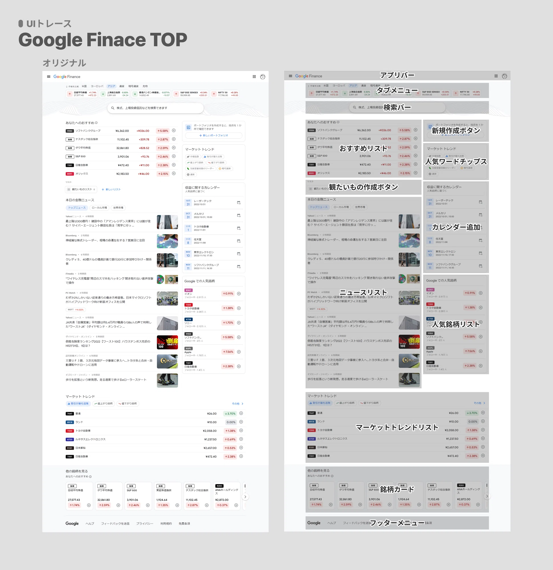 Google Finance Top Uiトレース おその Note Google Finance Top Uiトレース おその Note