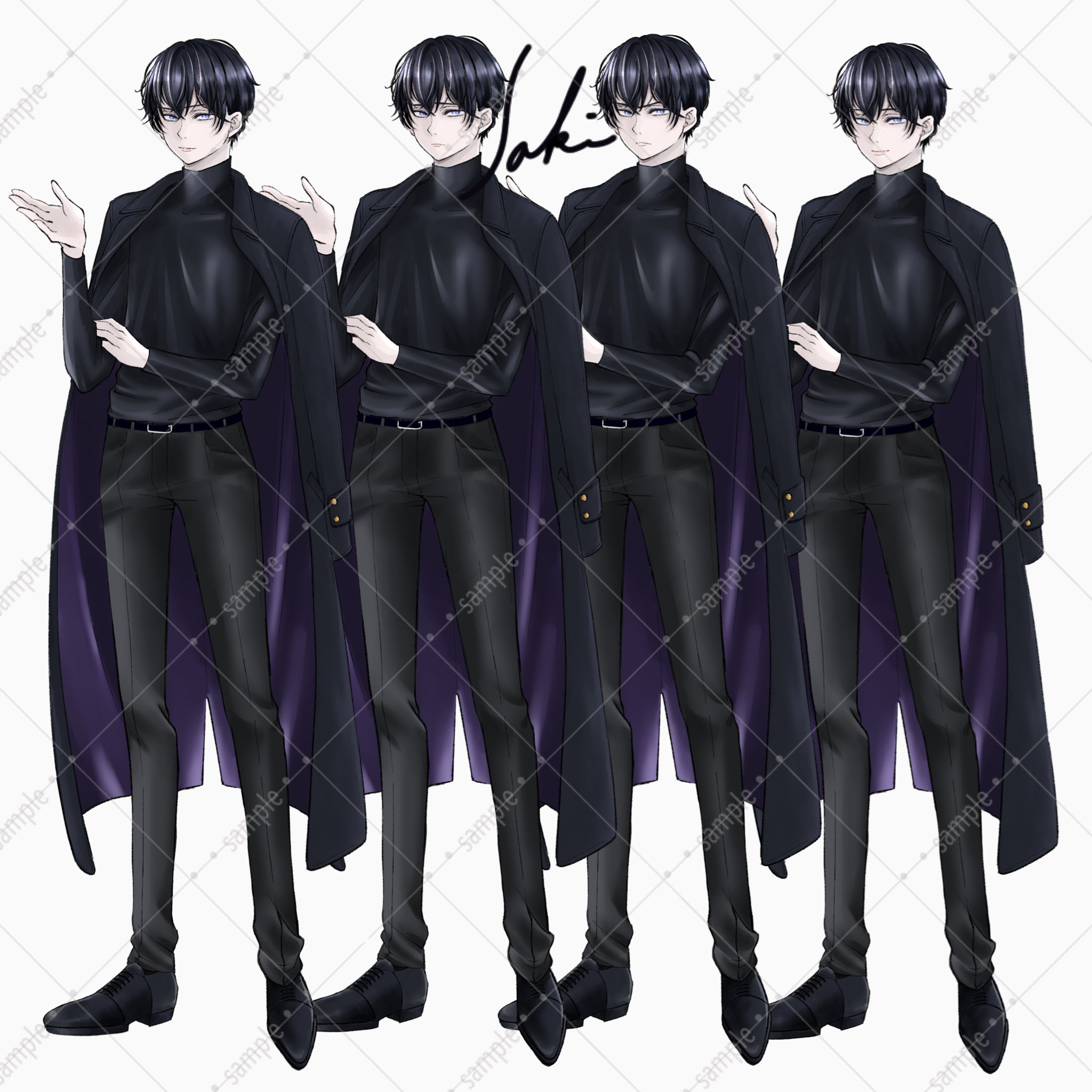 【値下げ】ゲームキャラクター、細身のロングコート ヒヤシンス / Hyacinth | くられ先生プロデュース ロングドクター