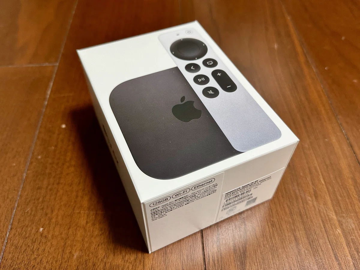 Apple TV 4K 64GBストレージ搭載Wi‑Fiモデル （第3世代） 引い