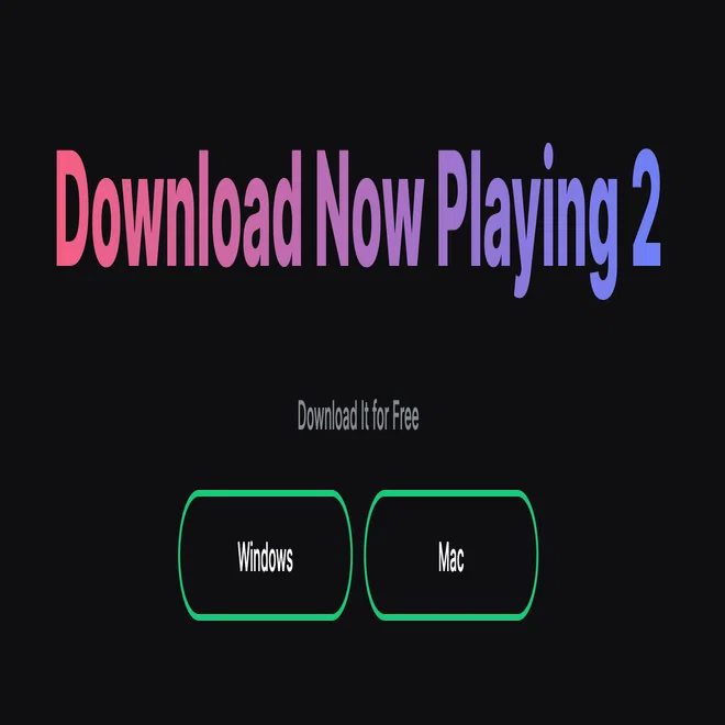 now playing 意味