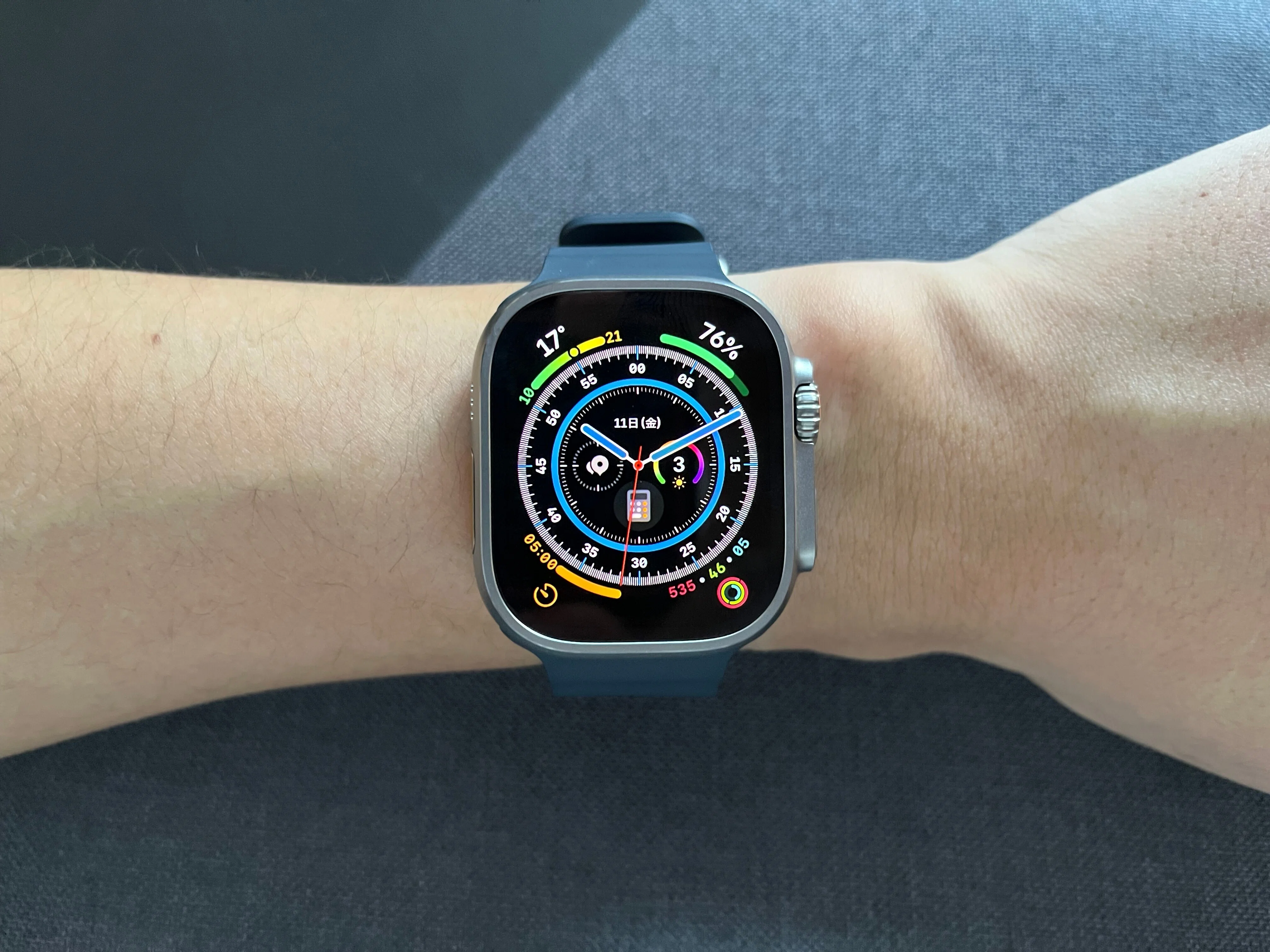 apple watch ultra 1 オーシャンバンド ミッドナイト（Apple