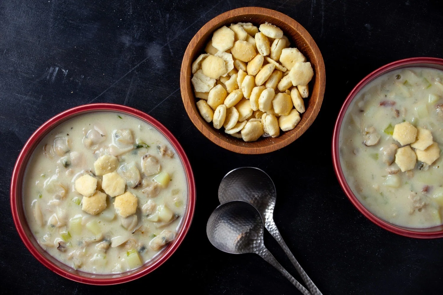 アメリカを食べる 6 New England Clam Chowder ニューイングランド