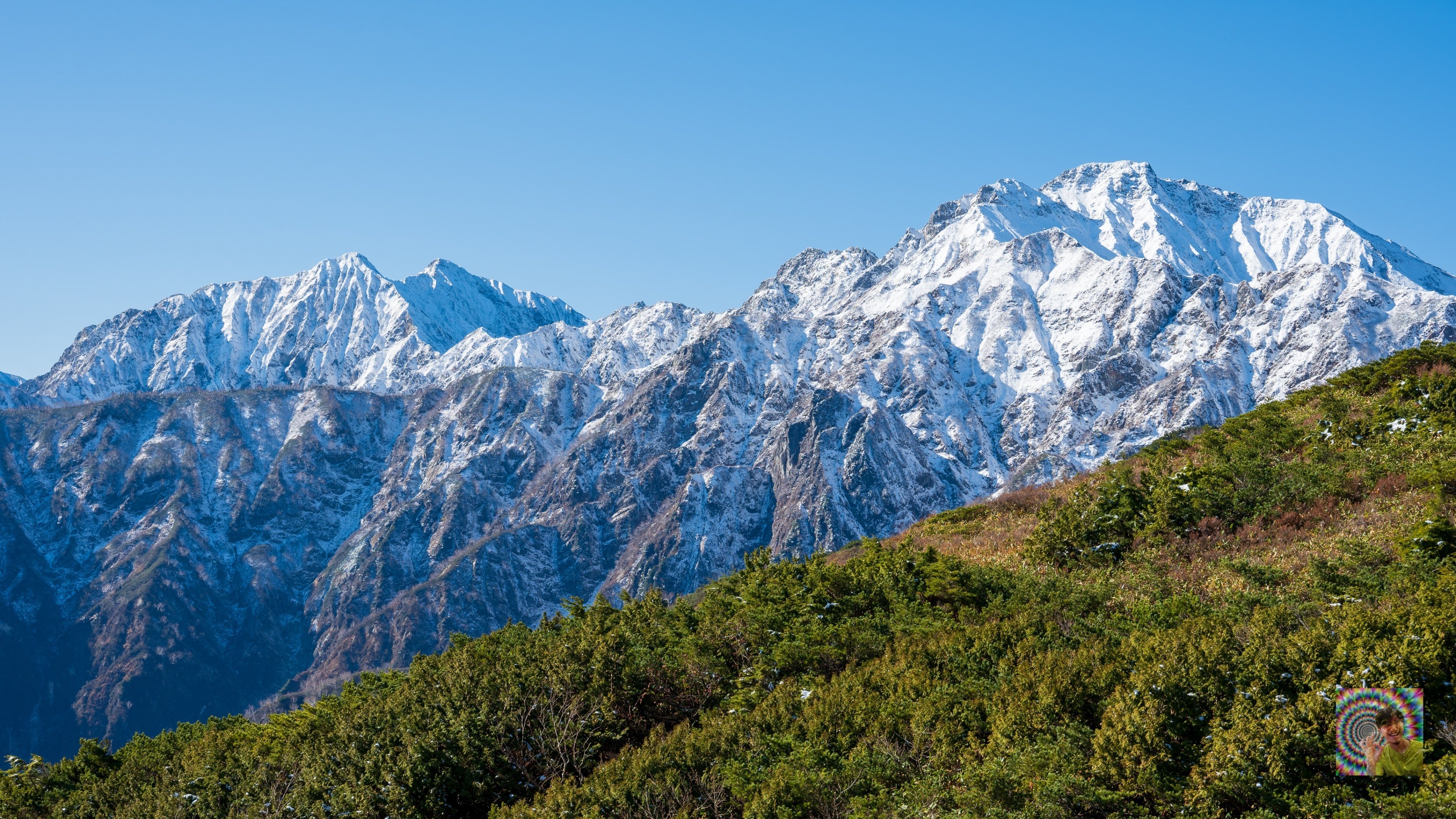 厳冬期到来前、唐松岳を目指してきた記 -標高2000mから上は冬景色-｜て