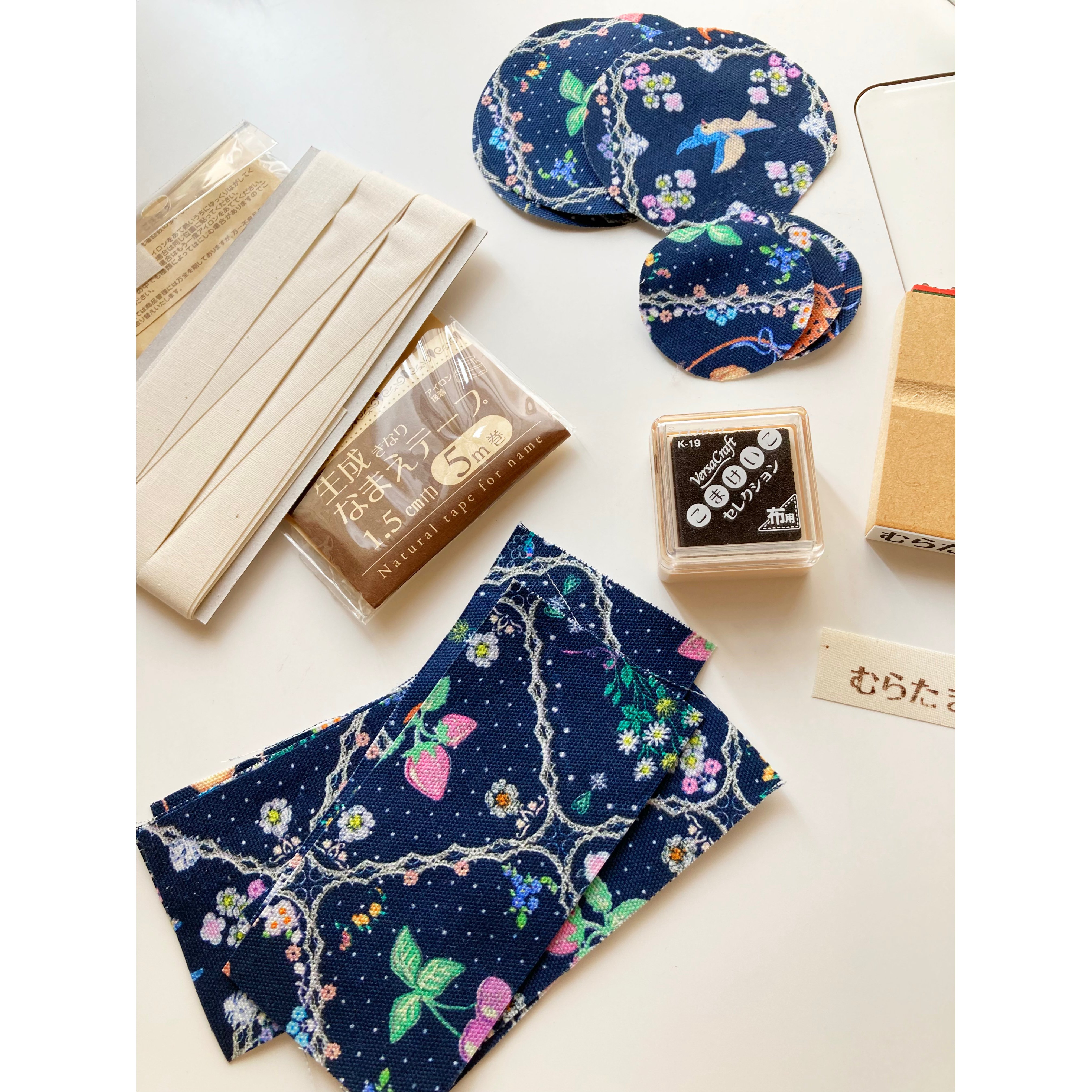 型紙【17】の、ハギレで作れる小物たち｜縫製・型紙屋｜Atelier