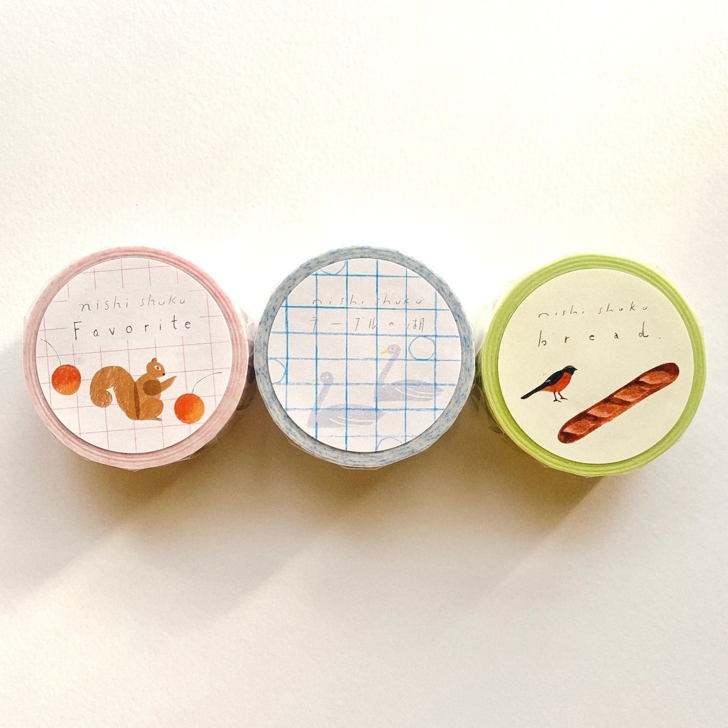 2022 冬の新作⑧ 西淑 マスキングテープ｜表現社 cozyca products