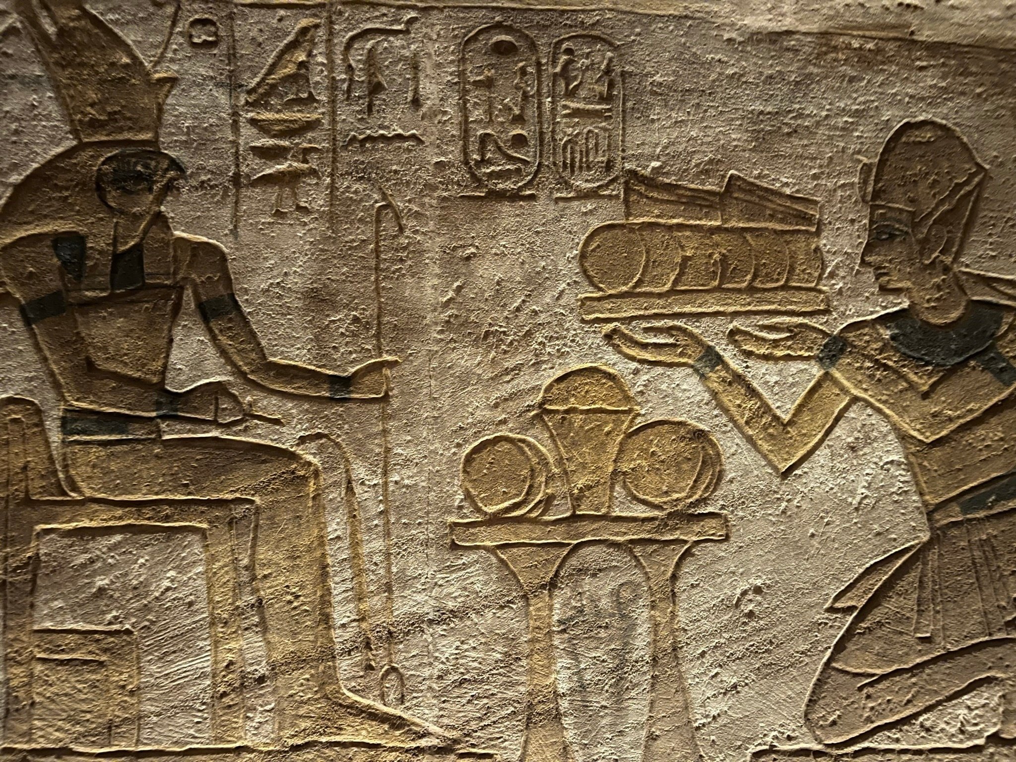 1889❣️ アブ・シンベル大神殿　油絵 1889❣️ アブ・シンベル大神殿 油絵