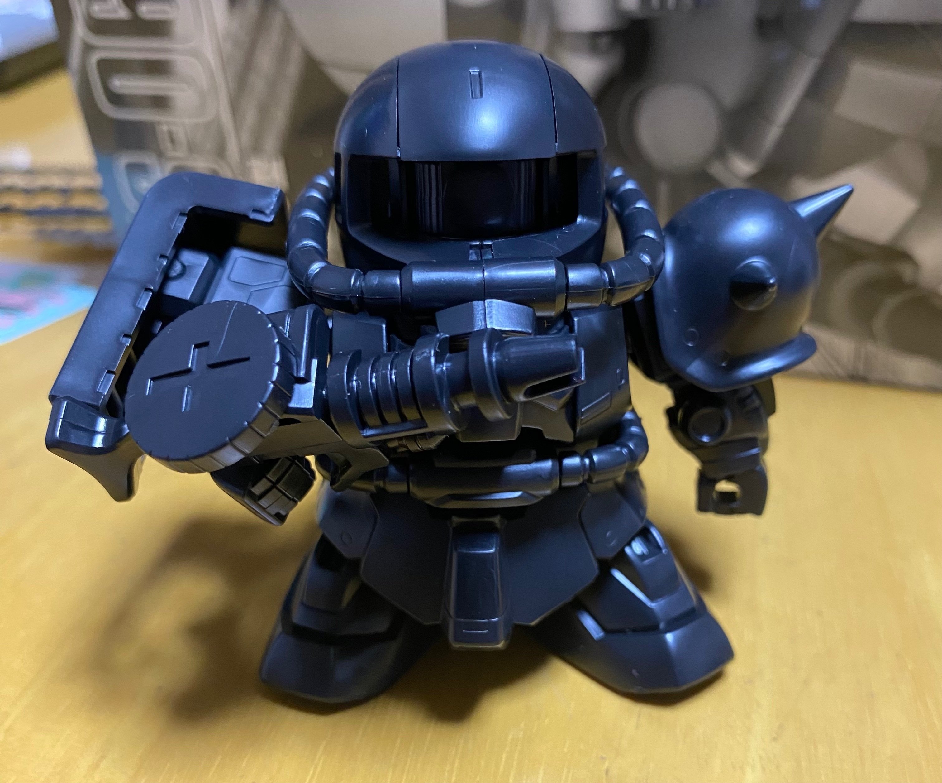 俺的ガンプラレビュー SDザクⅡF型エコプラ版｜aquarius244