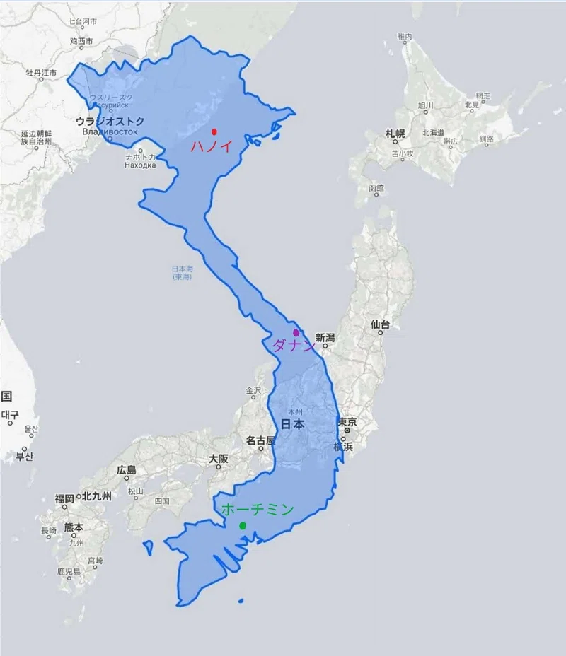 ベトナムの地理の基本|田畑トマト@ベトナム語キュレーター