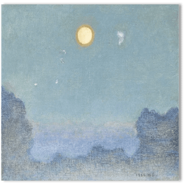 ワタクシ流☆絵解き館その204 青木繁「月下滞船図」―絵画エッセイ風に