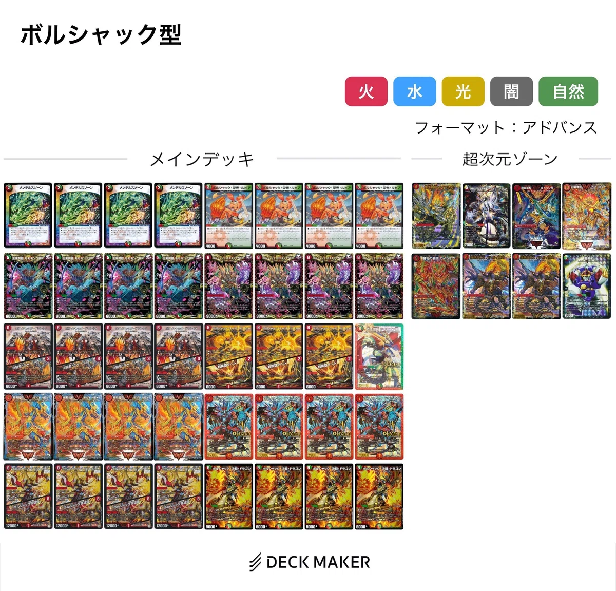 モルトNEXTのカラー別利点まとめ｜たけのこ デュエマ解説