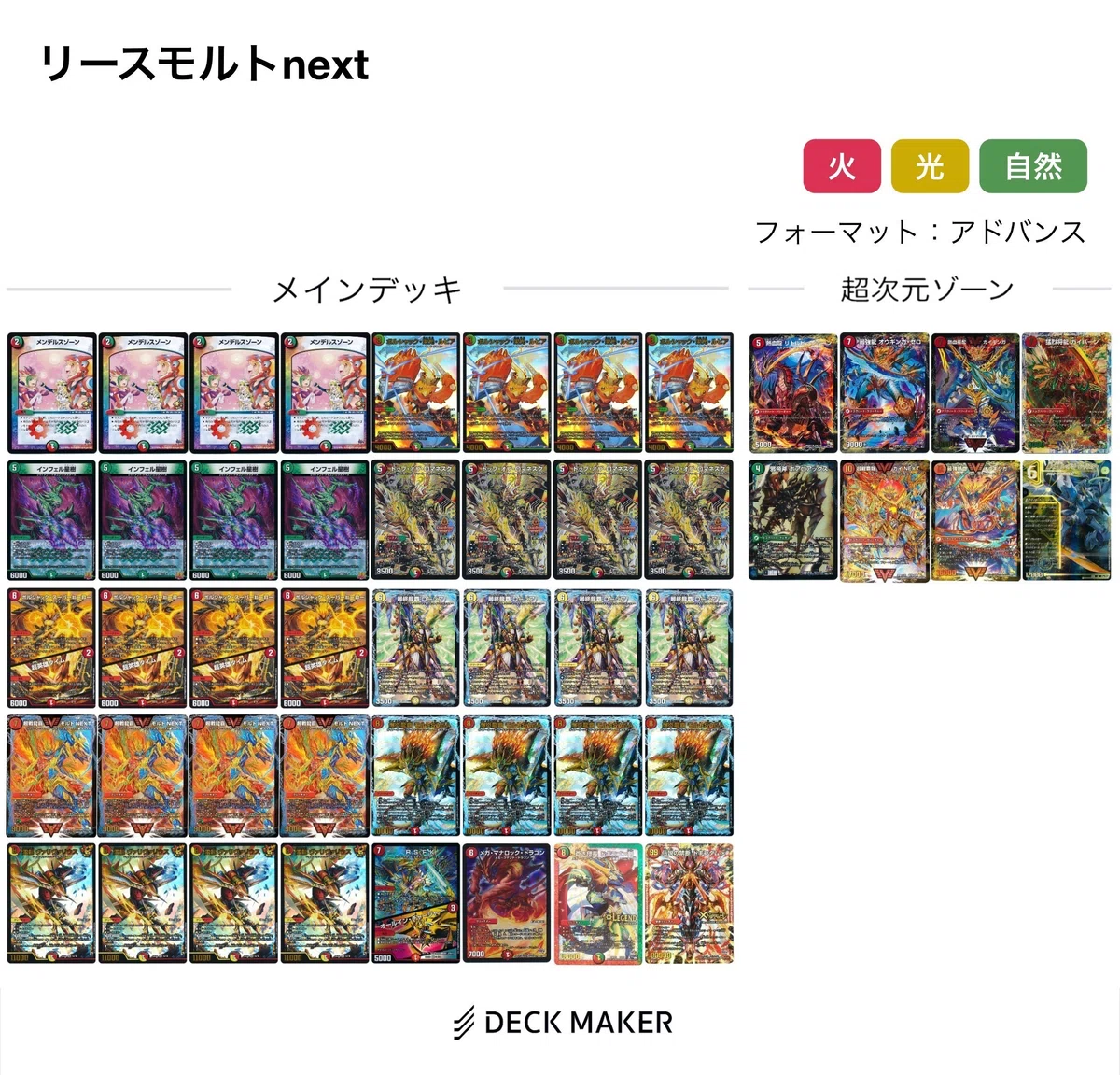 モルトNEXTのカラー別利点まとめ｜たけのこ デュエマ解説