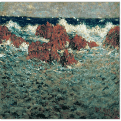 油絵ふるさとの海