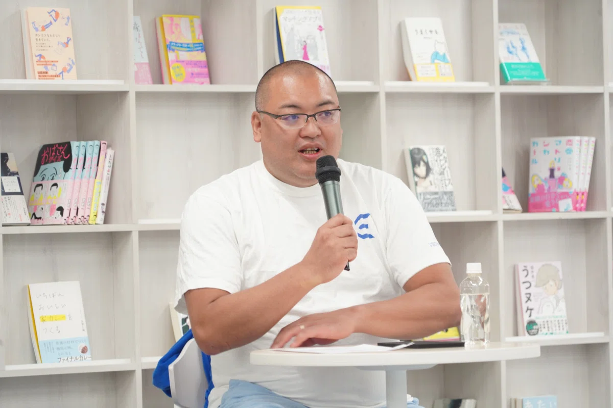 登壇中する鷹木 創さん
