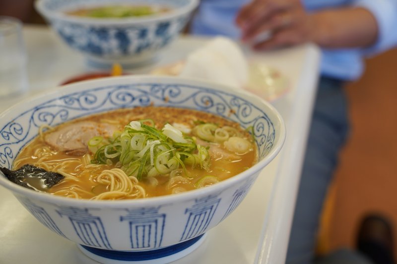 宝来軒の特製ラーメン