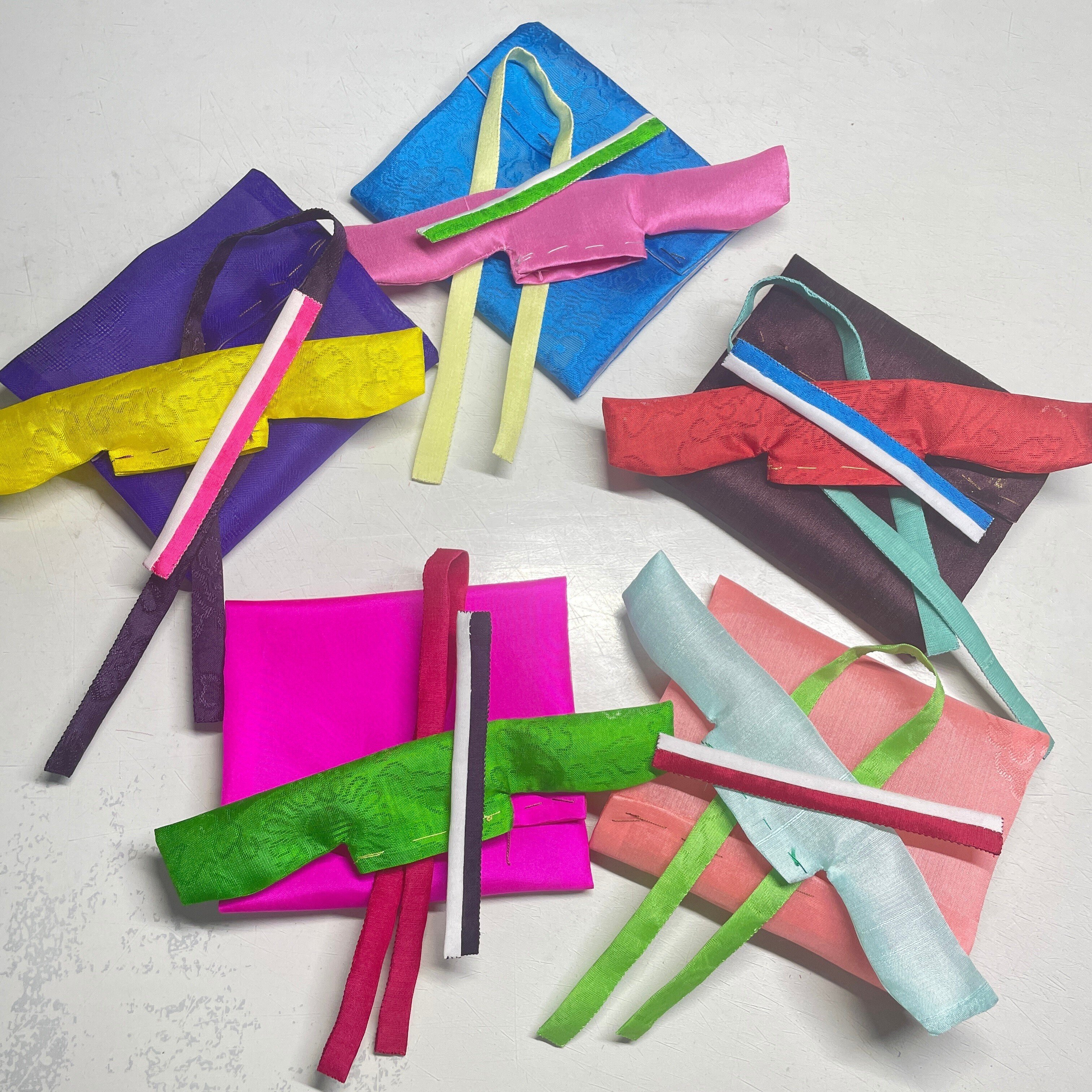 韓国の工芸品ポジャギ額飾り韓国インテリア工芸品チマチョゴリのポジャギ