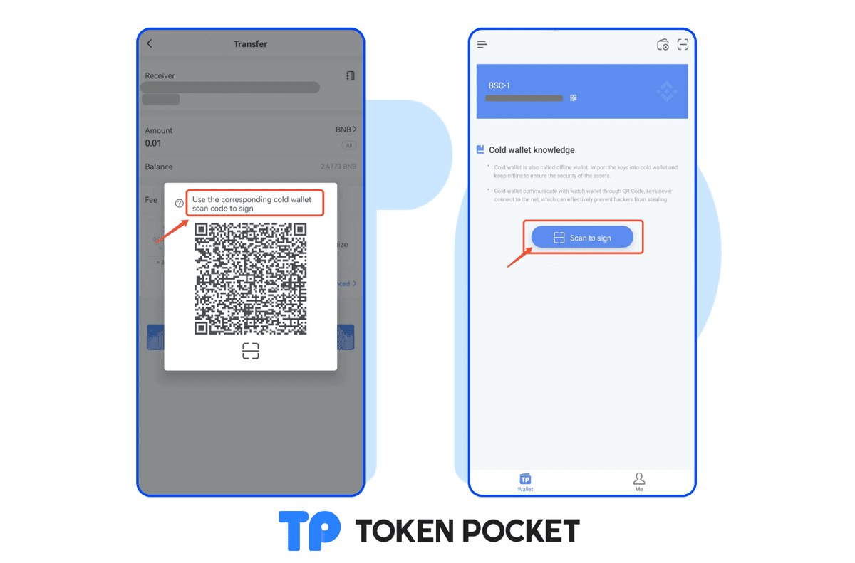 コールドウォレットで資産を安全に保管しよう！ │ コールドウォレットとホットウォレットの違い/比較 │ ウォレットのおすすめ、メリット/デメリット｜TokenPocket  (トークンポケット) 公式