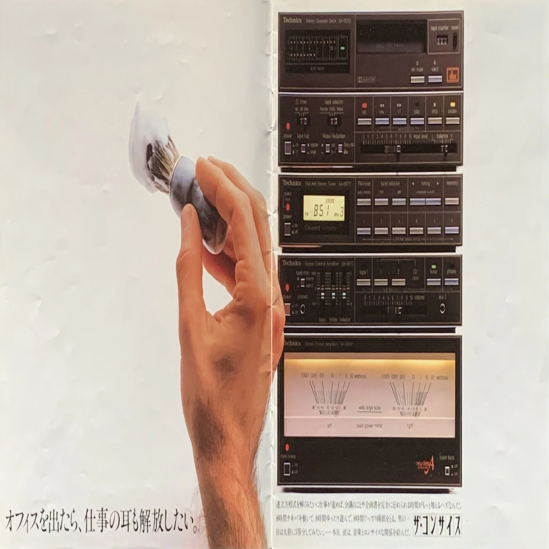 1983年にヴィンテージモデル SA-007 として誕生したザ・コンサイス 