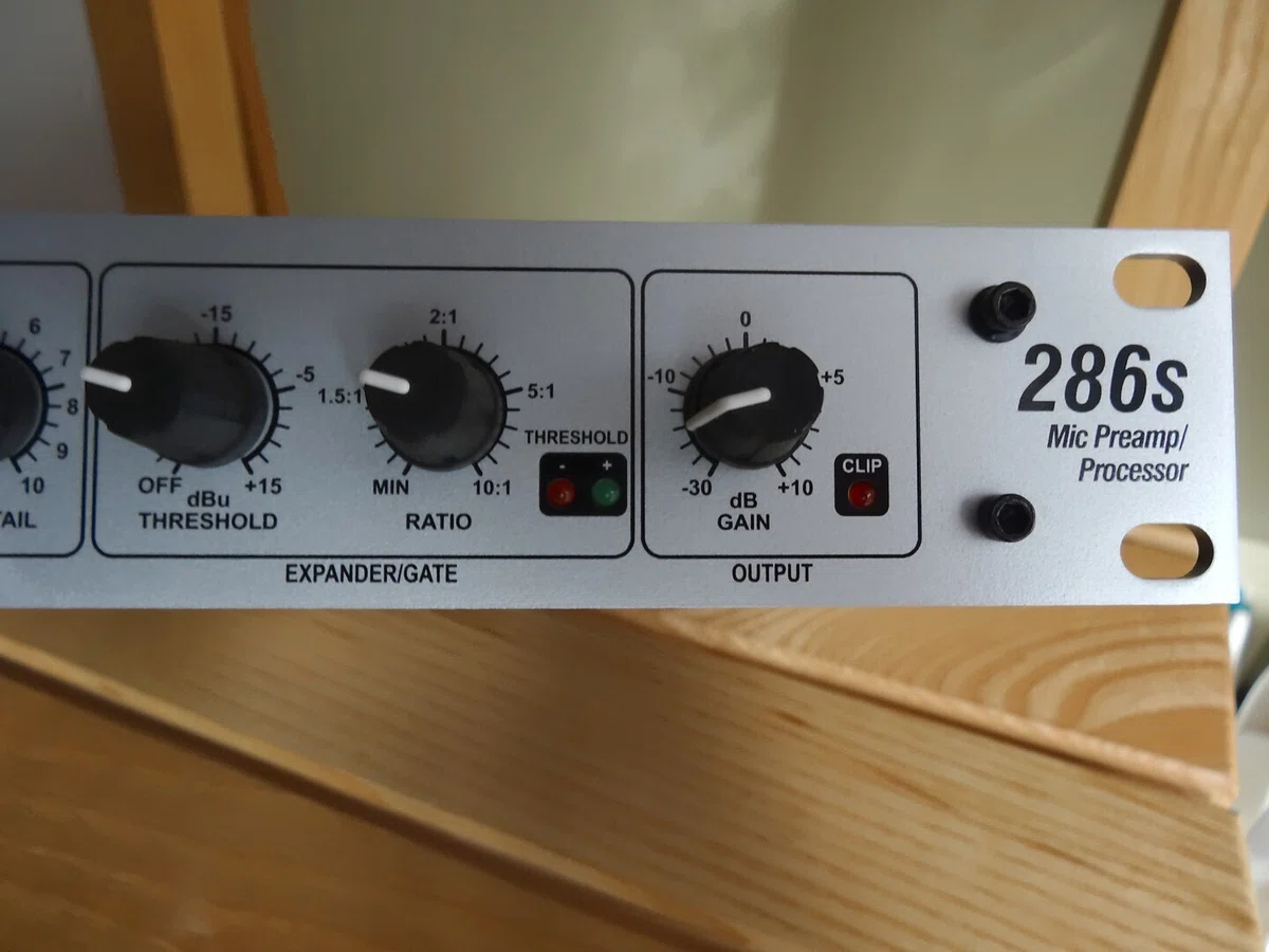 dbx 286s マイクプリアンプ 22年1月購入 （dbx 286s マイクプリアンプ 
