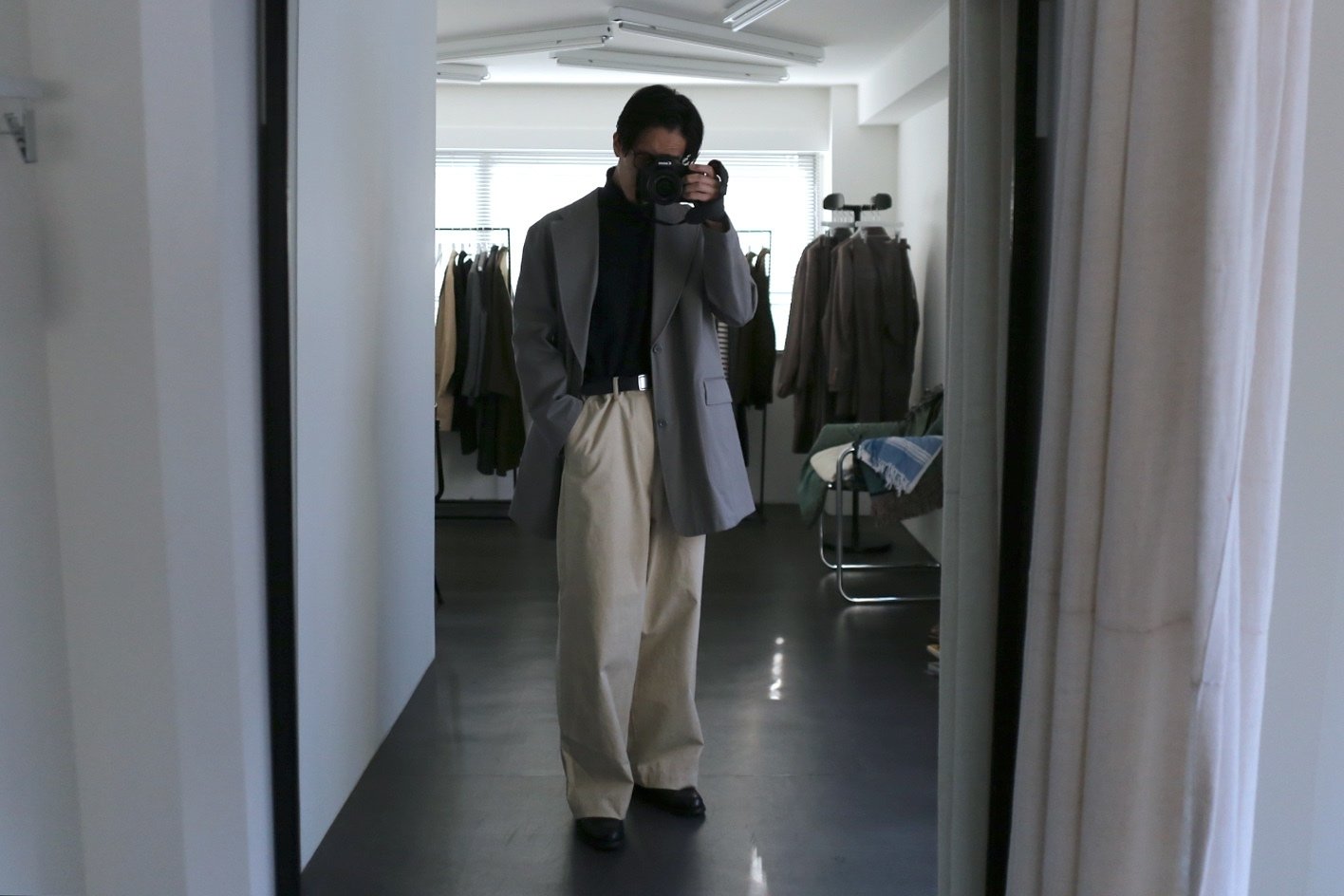 パンツ I AM DORK \"WORK PANTS\"(COLD DYED GREY) twelve BLOG | I am dork -Work Pants- | twelve blog