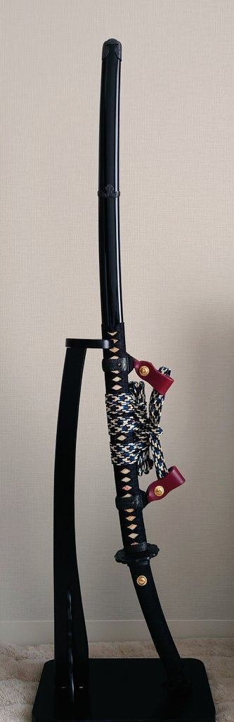 【獅子斬り】 武具　刀装具　日本刀　模造刀 居合刀 狂獅子直刀 日本刀 模造刀 居合刀 武士道 武蔵 鑑賞用 手鍛造打