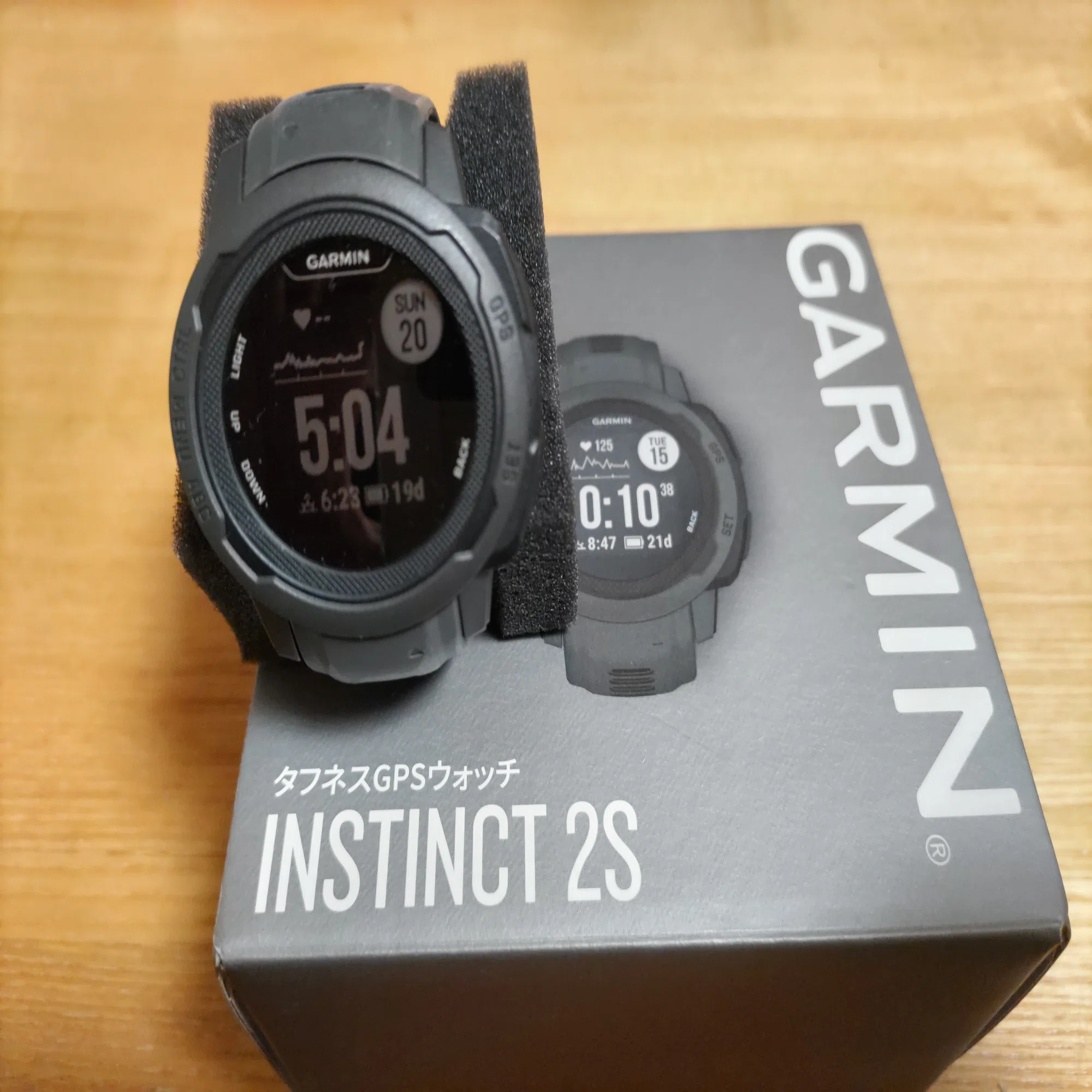 ロードバイクの心拍計としての GARMIN(ガーミン) Instinct 