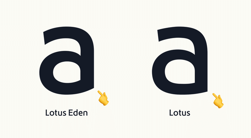 Lotus Eden / Lotus 比較