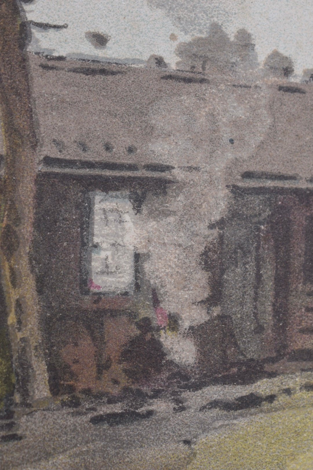 水彩画を木版にする（その3）｜表現急行の人