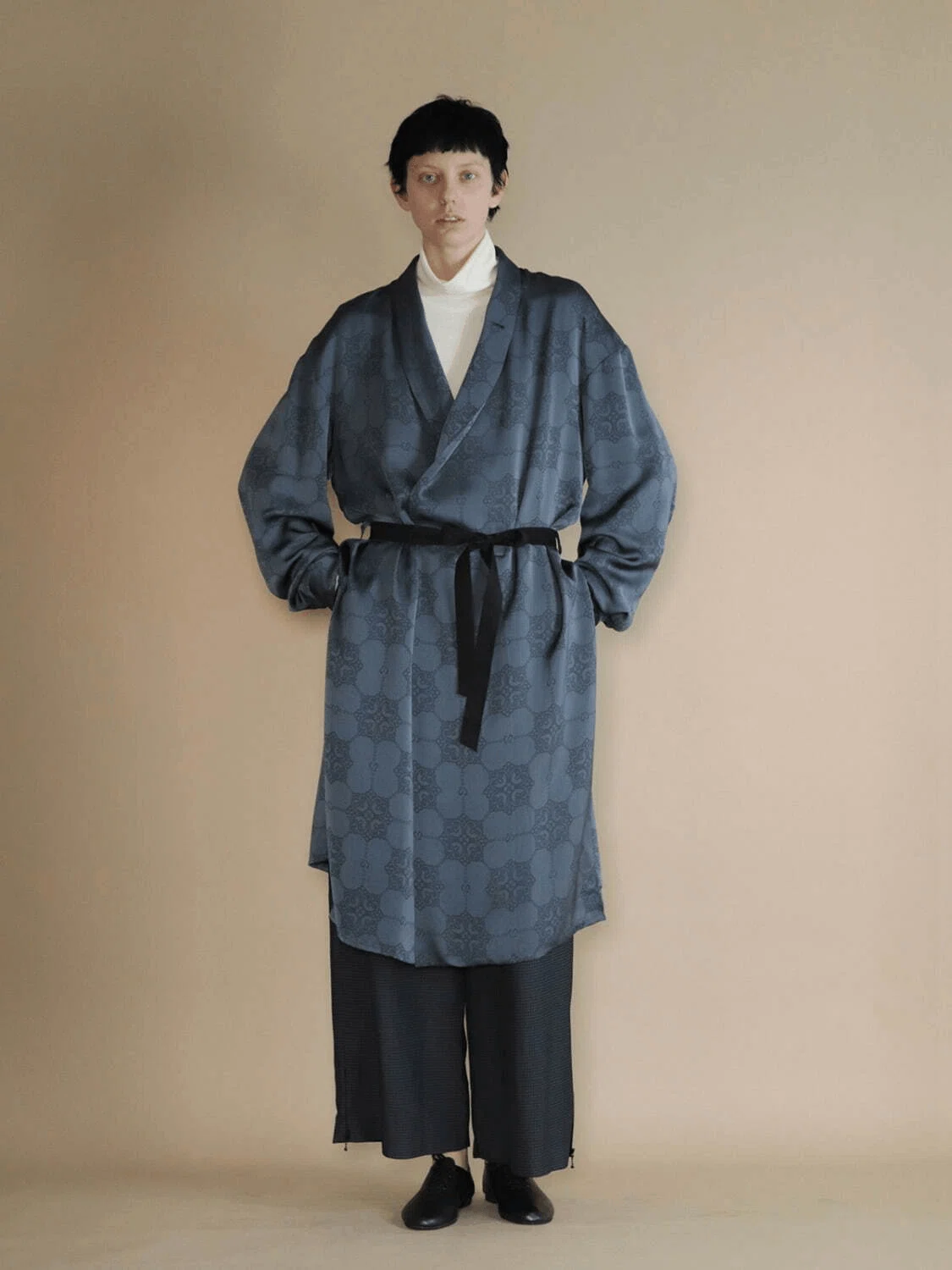 美品 ethosensエトセンス 2wayセットアップ 刺繍ロゴ ネイビー 美品 ethosensエトセンス 2wayセットアップ 刺繍ロゴ ネイビー