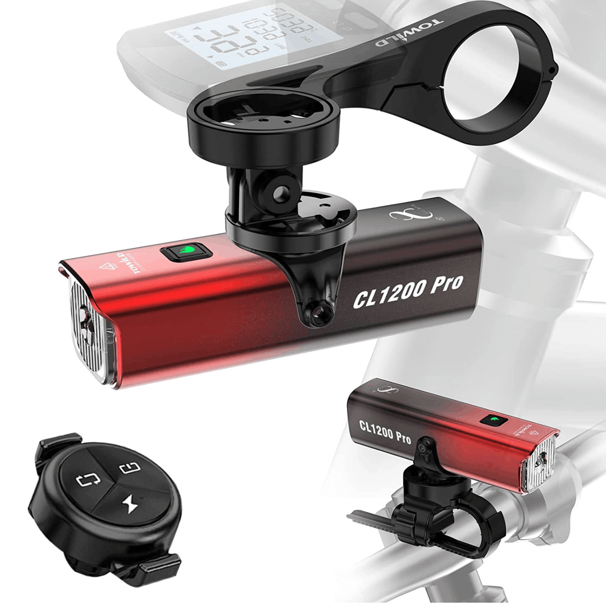 非常に使いやすい自転車ライトTOWILDのCL1200Pro｜RingRingLeeTube
