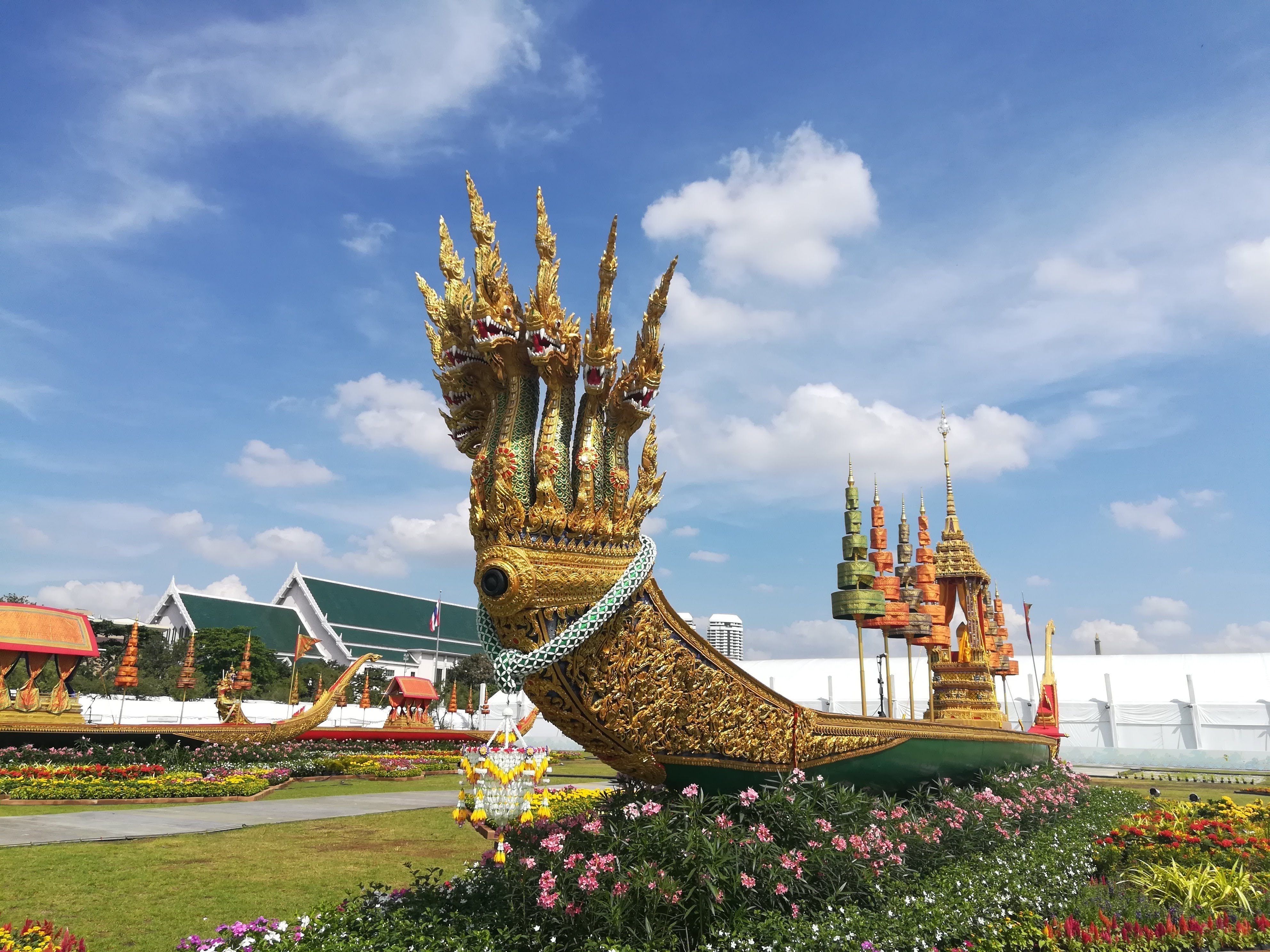 東南アジアの風景 (253) タイ｜バンコク｜700年の伝統｜王室御座船の