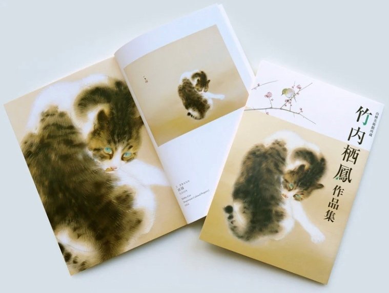 模写/竹内栖鳳/鶴図/花鳥図/ツル図/横物/掛軸☆宝船☆AE-