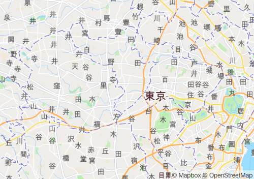 日本地図で地名の分布を見てみた｜朝日新聞社 メディア研究開発
