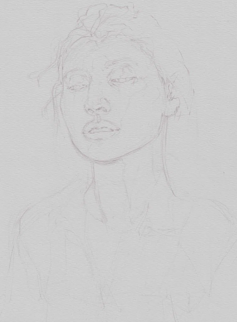 ライトファストで描くイミーの肖像画：ジェイク・スパイサー ｜Derwent