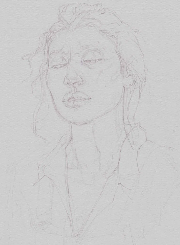ライトファストで描くイミーの肖像画：ジェイク・スパイサー ｜Derwent