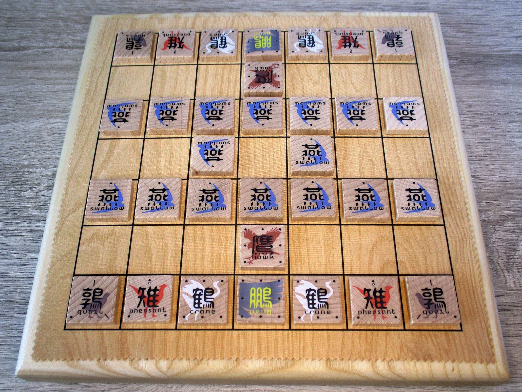 禽将棋（とりしょうぎ）【Kickstarter】｜加藤香流@Kanare_Abstract