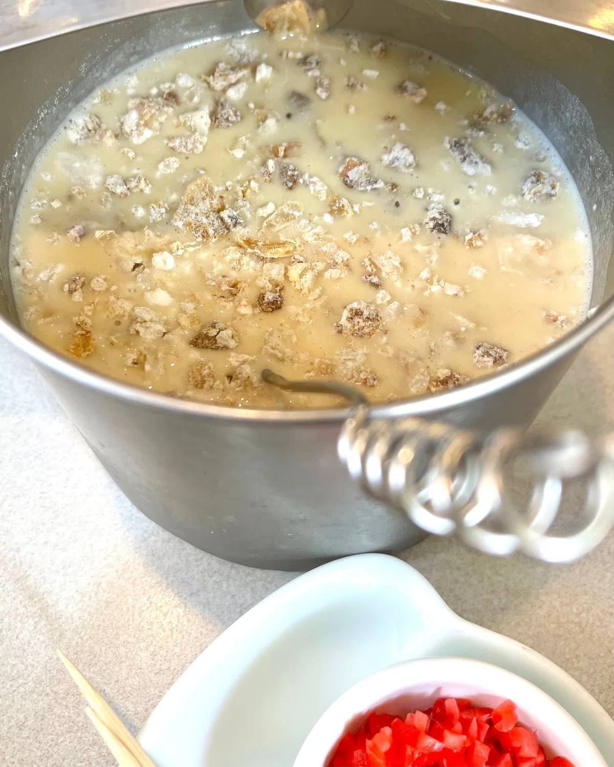 これが噂の「かすたこ焼き」