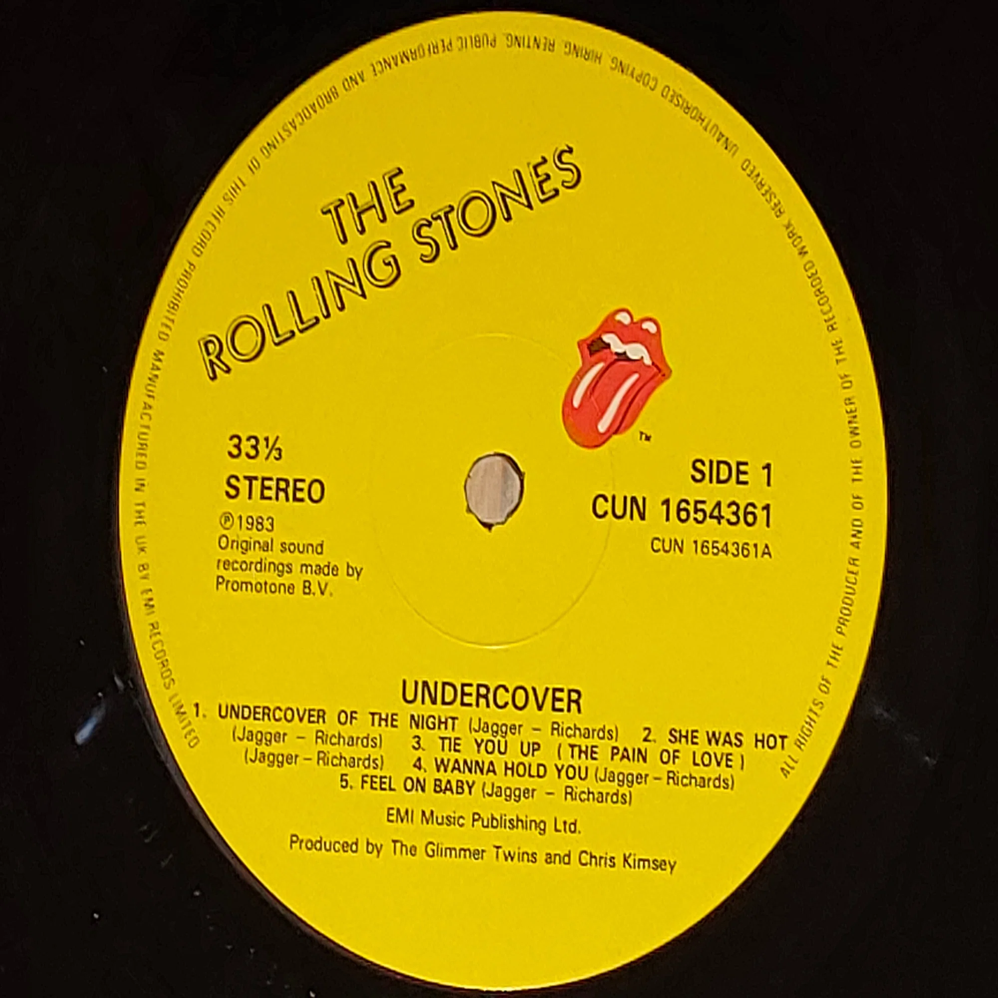 Undercover】(1983) Rolling Stones ヒップホップな80