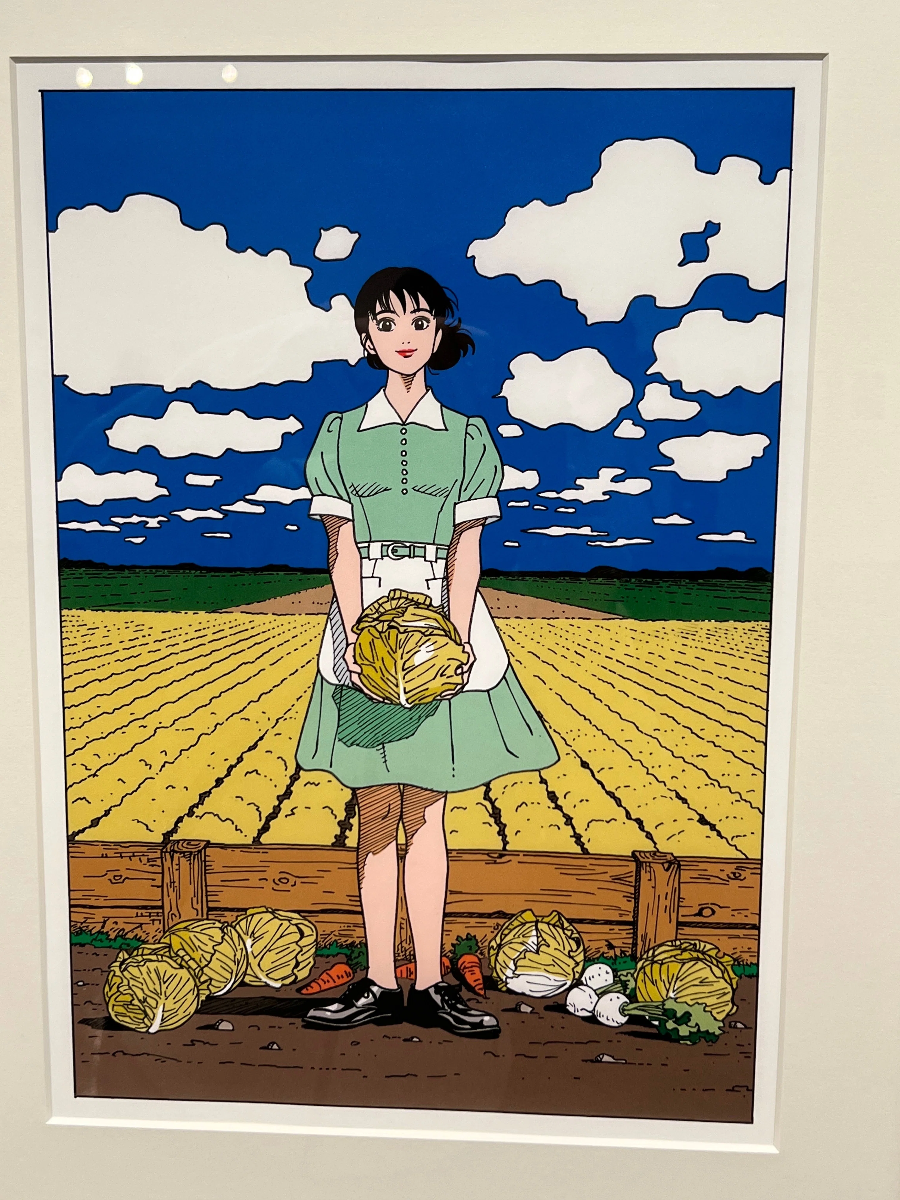 江口寿史イラストレーション展「彼女」｜村木藤志郎