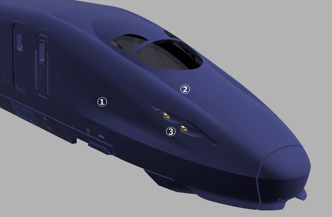 モデリング the 新幹線 E7系/W7系編#2｜ASNcreate