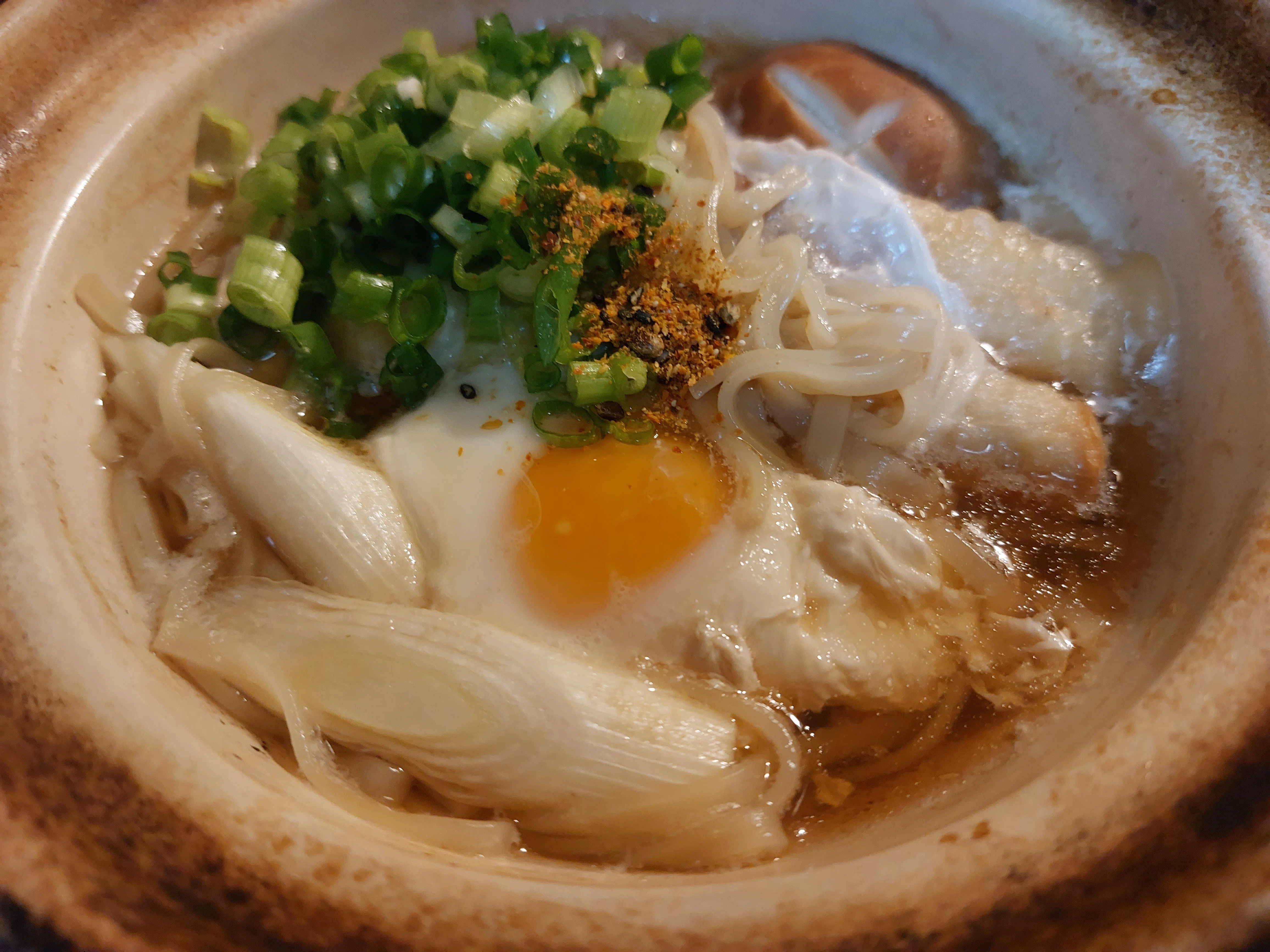 鍋焼きうどんさん専用ページ(アーネストワン )フレームDIYラボ 鍋焼きうどんは全国共通やわらかい。｜tokeiya