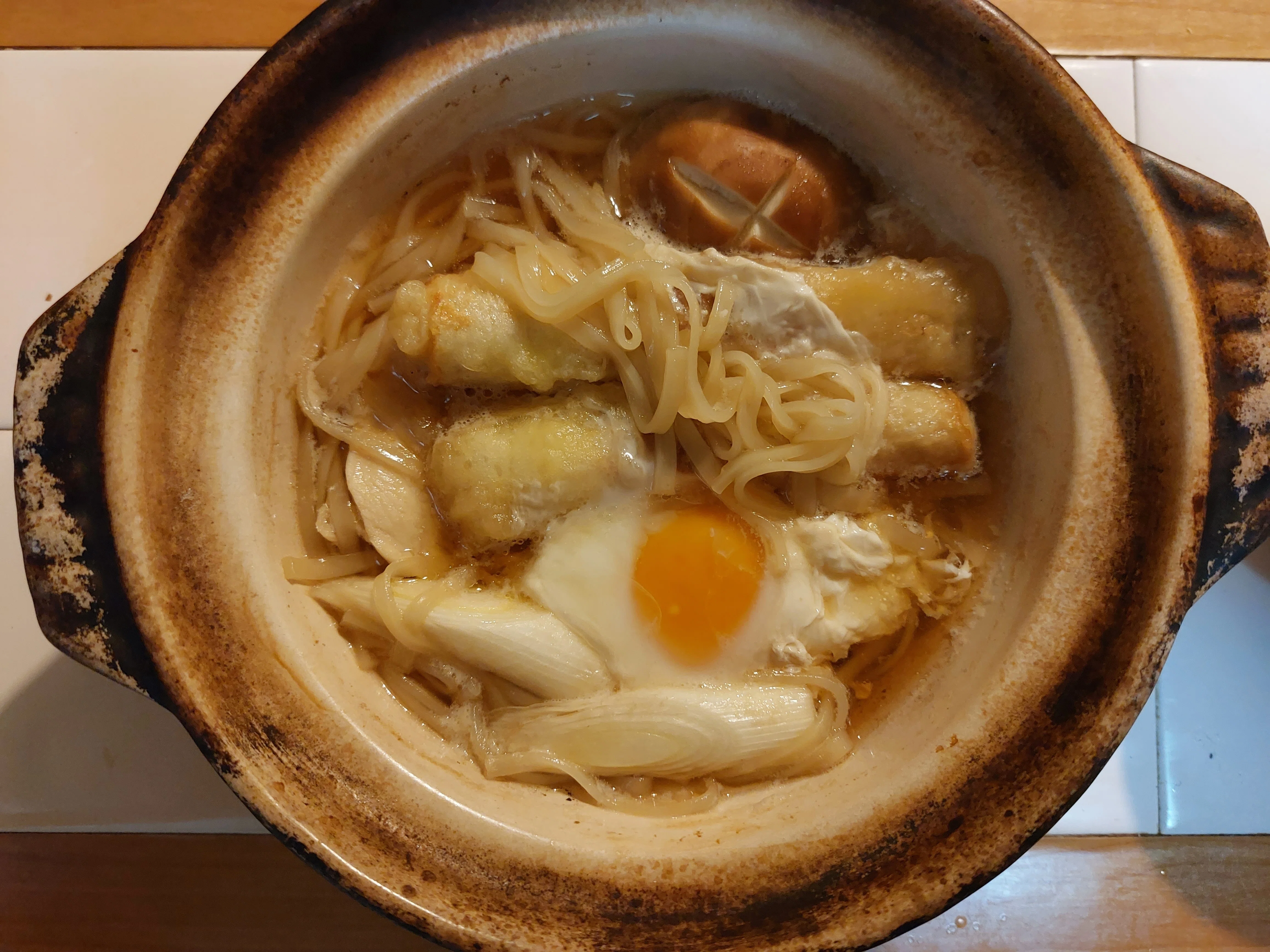 鍋焼きうどんは全国共通やわらかい。｜tokeiya